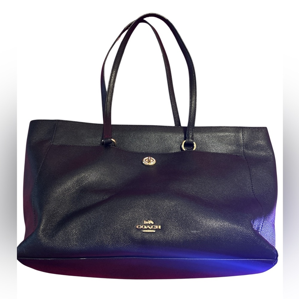🖤COACH Black Folio Tote🖤